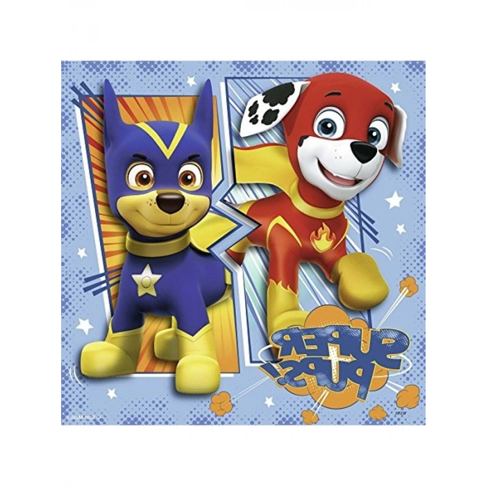 49 Parçalı Eğlenceli Puzzle, Çocuklar İçin Paw Patrol Temalı Oyun