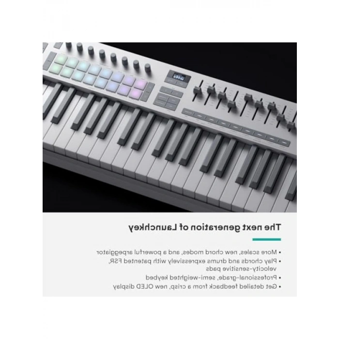 49 Tuşlu USB MIDI Klavye Kontrol Cihazı