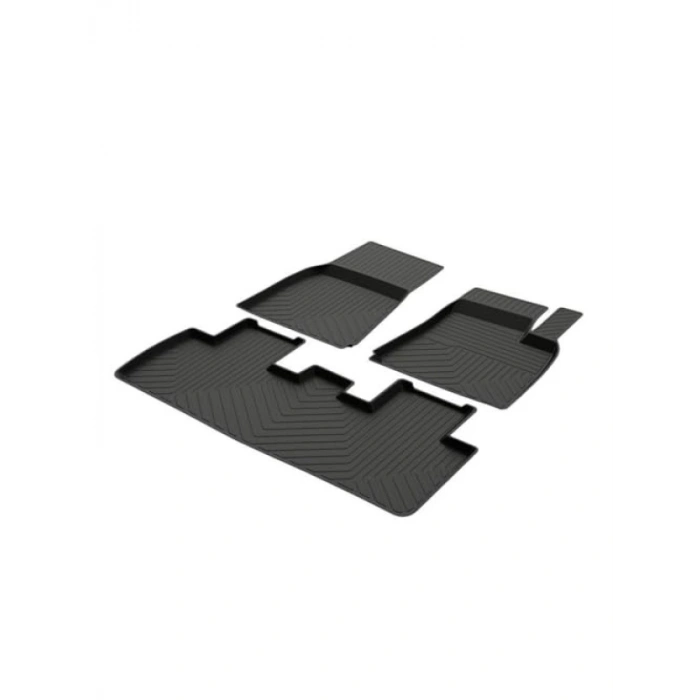 4D Havuzlu Kauçuk Paspas - Tesla Model Y Uyumlu (2020 ve Üstü)