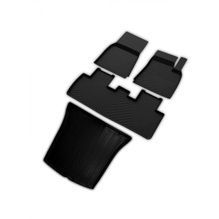 4D Paspas ve 3D Bagaj Havuzu Uyumlu Kauçuk Set