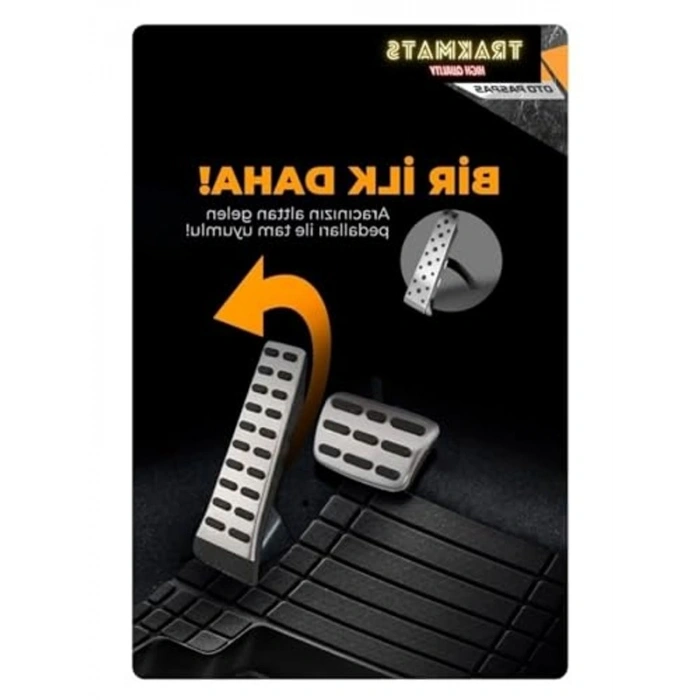 4D Universal Estetik Oto Paspas, Volvo S60 Uyumlu