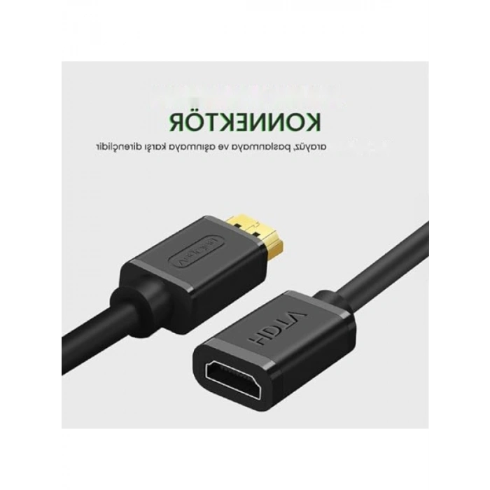 4K 60Hz HDMI 2.0 Uzatma Kablosu 1 Metre