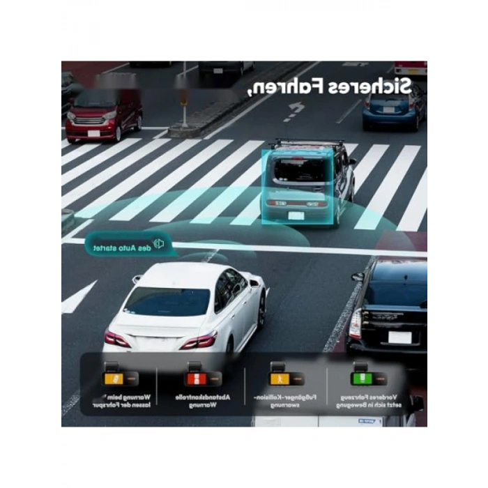 4K Ön ve Arka Dash Cam - Gece Görüşü ve Geniş Açı