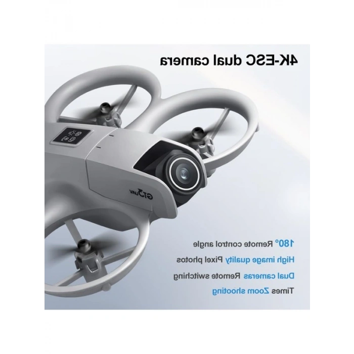 4K WiFi FPV Mini Drone, Çift Kameralı Eğlenceli Başlangıç Seviyesi