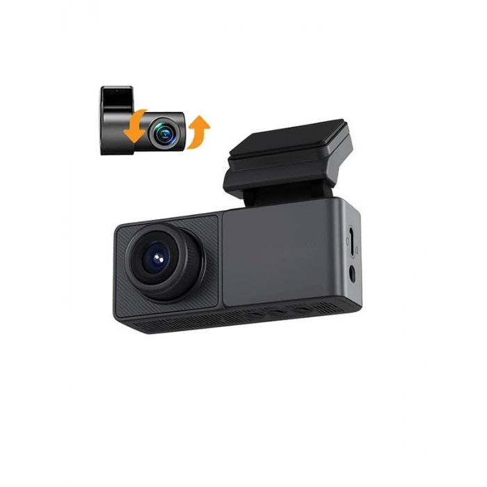 4K Wifi Gps Araç Kamerası (Ön + Arka Kamera)