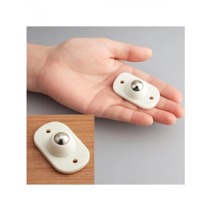 4’lü Bilyeli Eşya Kaydırma Aparatı - Çelik Bilyeli, Zemin Koruyucu