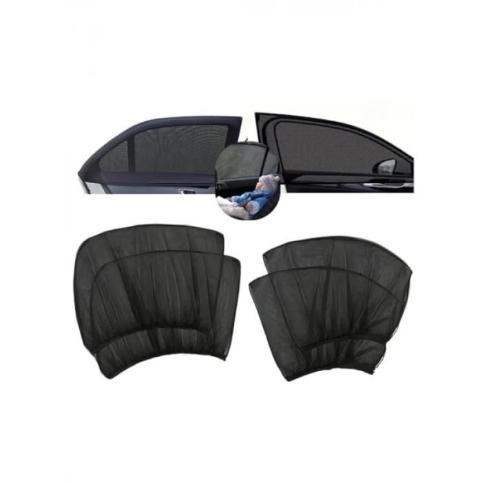 4’lü UV Koruma Araç Güneşlik Seti