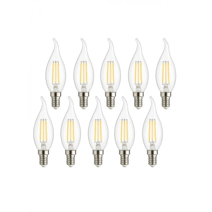 4W E14 Kıvrık LED Mum Ampul - 35W Eşdeğer