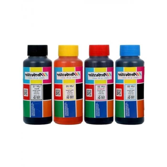 4x100 gr Dolum Seti, Canon Uyumlu Mürekkep için Üretilmiştir