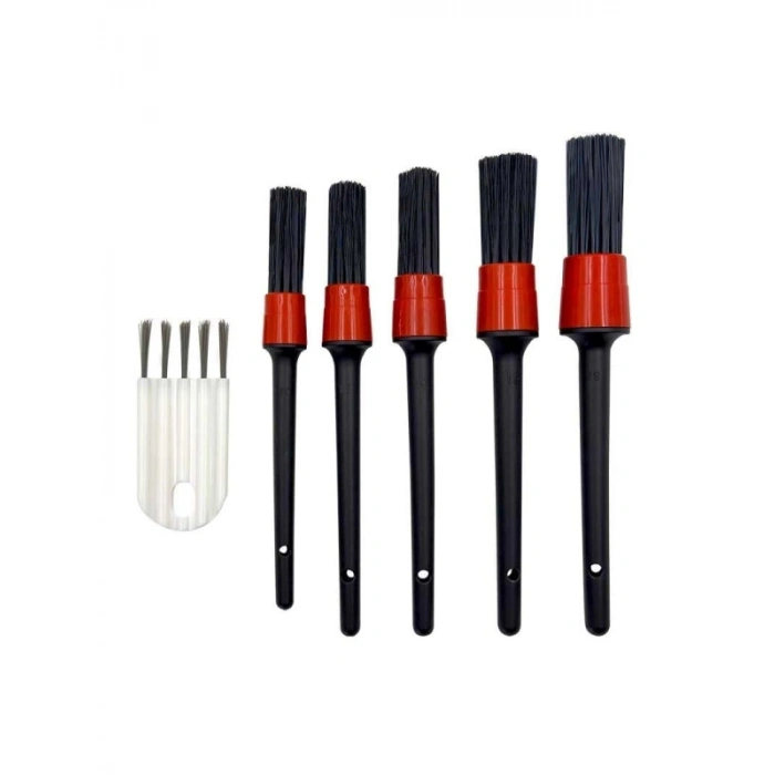 5+1 Parça Detaylı Araç Temizlik Fırça Seti