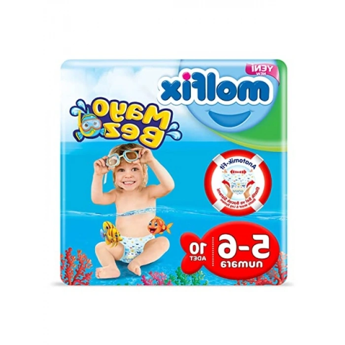 5-6 Beden Mayo Bebek Bezi 10 Adet (14+ kg)