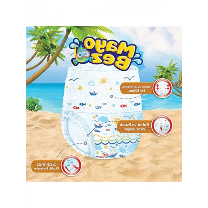 5-6 Beden Mayo Bebek Bezi 10 Adet (14+ kg)