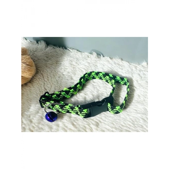 5 Adet Renkli Kedi Tasması Seti