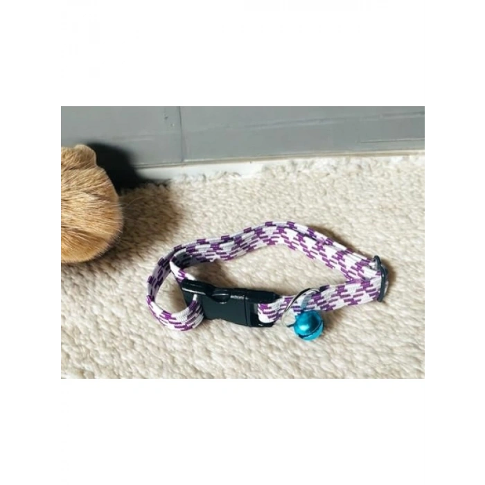 5 Adet Renkli Kedi Tasması Seti