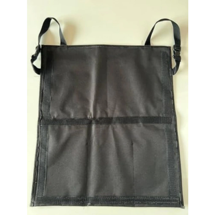 5 Bölmeli Araç Bagaj Organizeri - Cırtlı ve Askılı