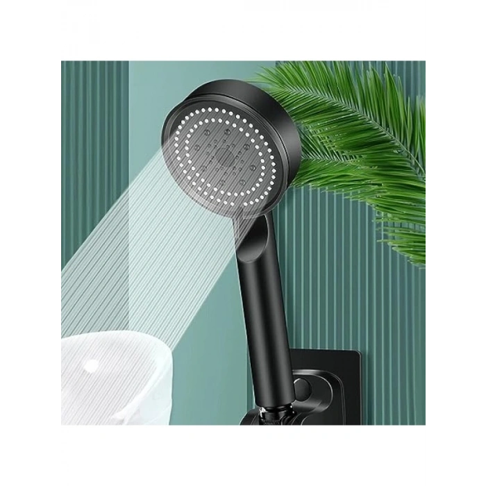 5 Fonksiyonlu Duş Başlığı - Turbo Pervaneli, 150 cm Hortum ile