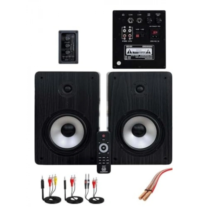 5 İnç Çift Aktif Stüdyo Referans Monitörü - Bluetooth ve USB Özellikli
