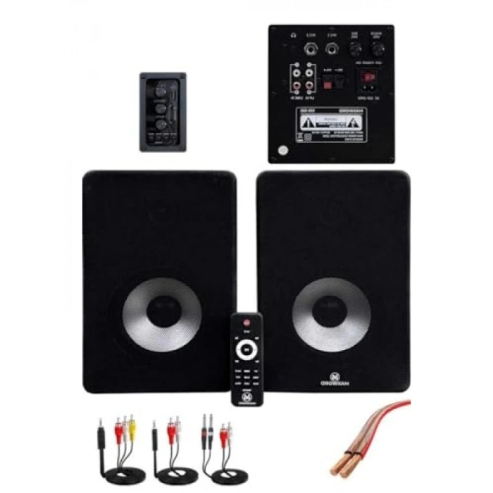 5 İnç Çift Aktif Stüdyo Referans Monitörü - Bluetooth ve USB Özellikli