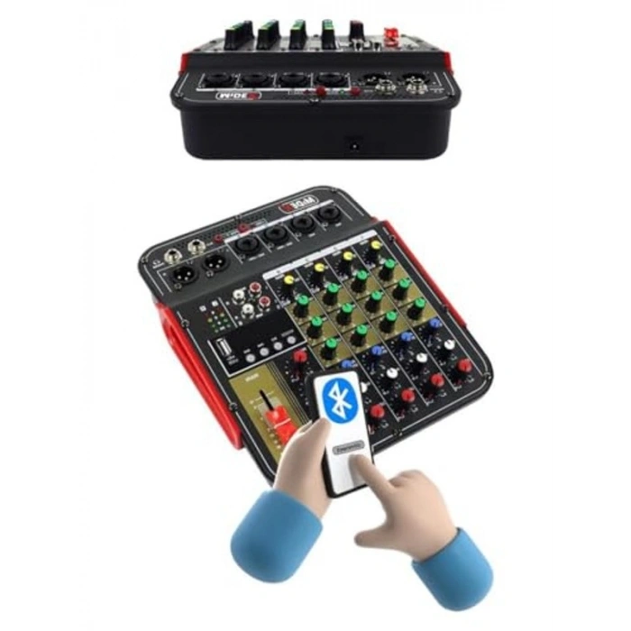 5 Kanal Ses Kartlı Mikser, Stüdyo Kayıt İçin Kullanışlı