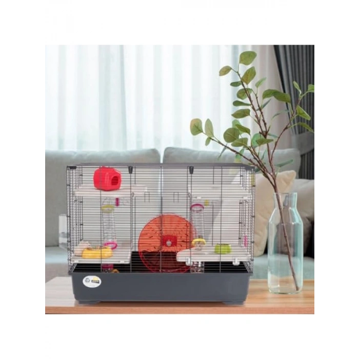 5 Katlı Hamster Kafesi - 82 x 51 x 62 cm