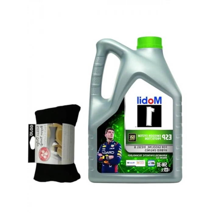 5 L Mobil 1 Esp 5W30 Motor Yağı ve Gojo Silikon Boyun Yastığı Seti