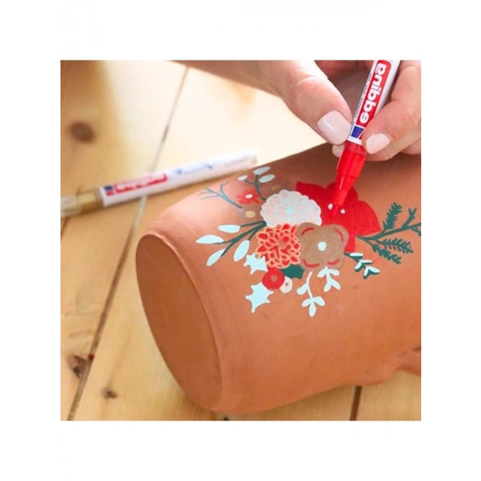 5li Akrilik Markör Seti - Temel Renkler, Kaliteli