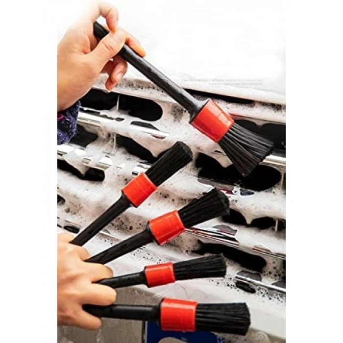 5li Araç Dip Köşe Temizlik Fırça Seti