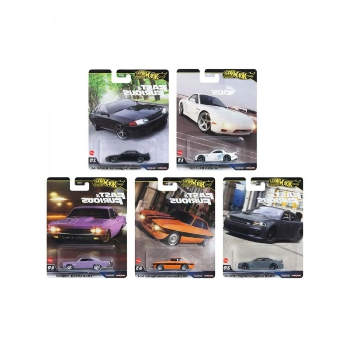 5li Diecast Model Araç Seti, Şık Tasarımlar ve Detaylar