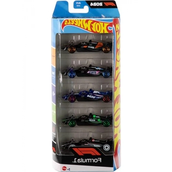 5li F1 Yarış Arabası Seti, 1:64 Ölçekli Metal Araçlar
