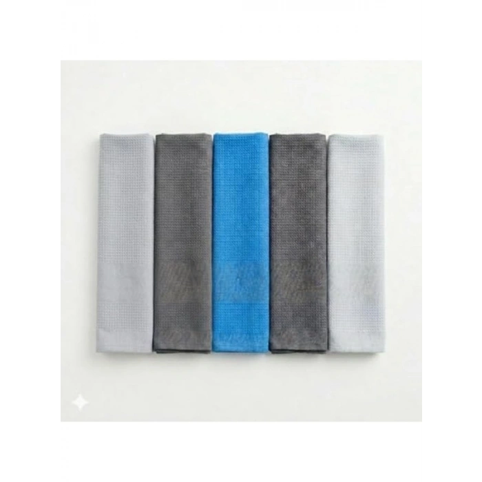 5li Mikrofiber Temizlik Bezi Seti, 60x40 cm, Çok Amaçlı