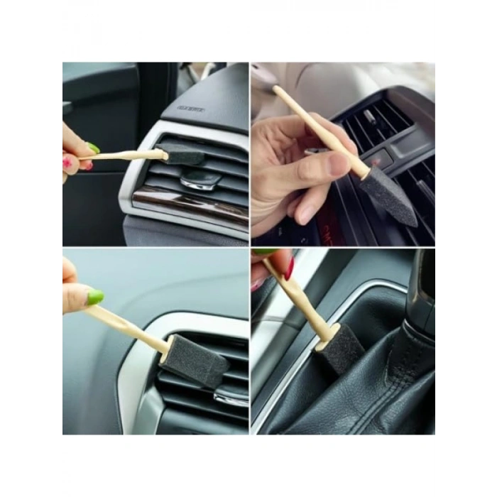5li Mini Temizlik Fırça Seti, Araç Havalandırma Temizleme
