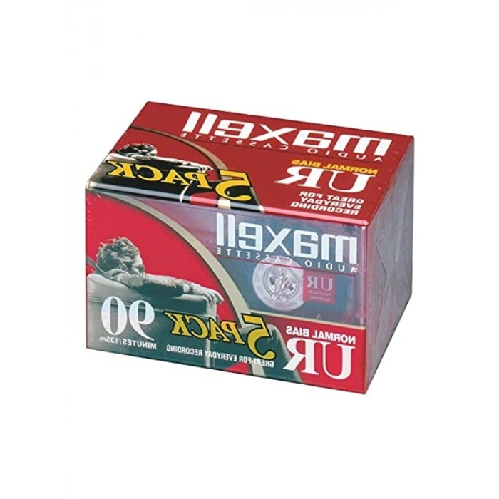 5li Paket Normal Önyargılı Ses Kasetleri - 90 Dakika