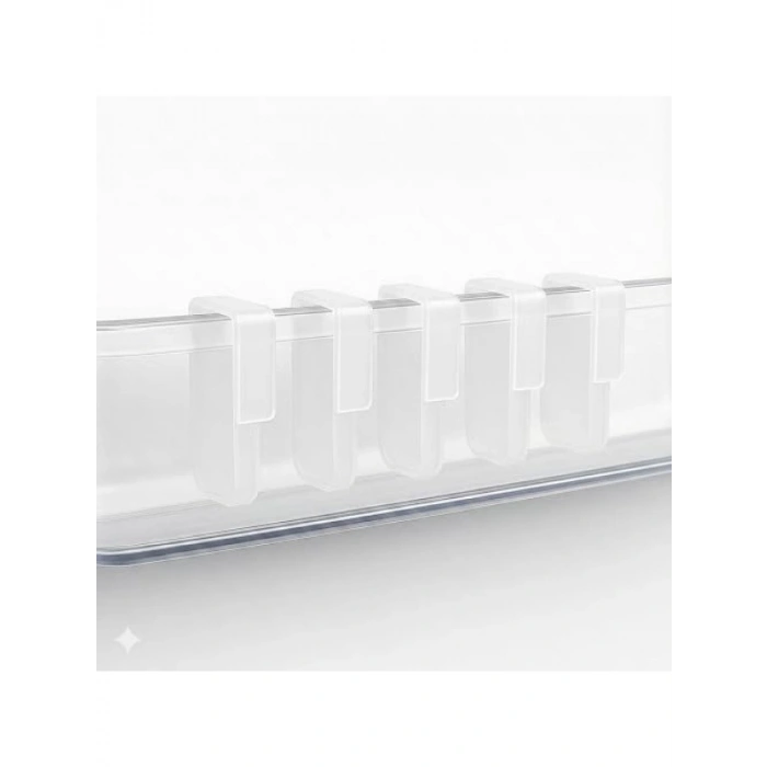 5li Şeffaf Plastik Buzdolabı Raf Ayırıcı Seti