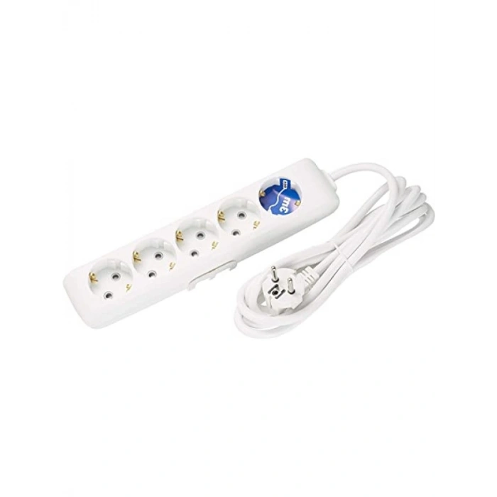 5li Topraklı Kablolu Priz - 3 metre