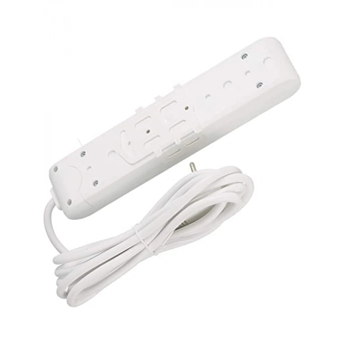 5li Topraklı Kablolu Priz - 3 metre