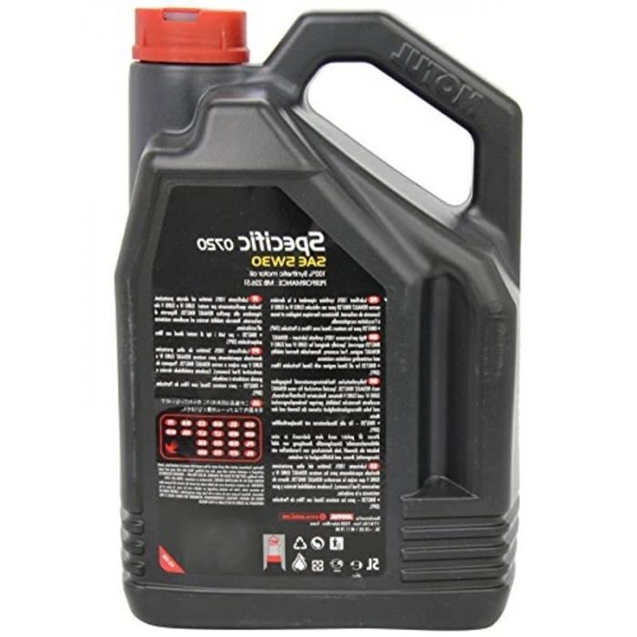 5 Litre 5W30 Motor Yağı, Yüksek Performans
