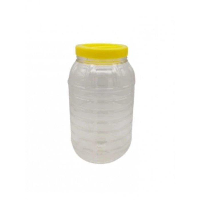 5 Litre Kapaklı Şeffaf Turşu Bidonu