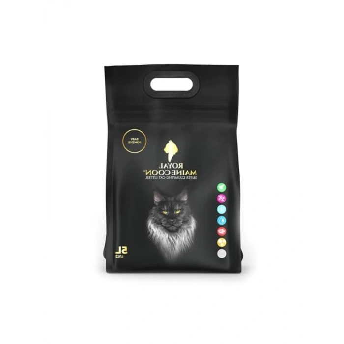 5 Litre Kapasiteli Bebek Pudrası Kokulu Kedi Kumu