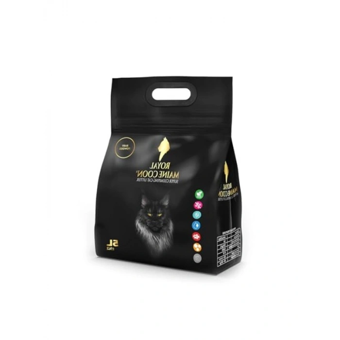 5 Litre Kapasiteli Bebek Pudrası Kokulu Kedi Kumu