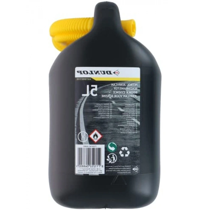 5 Litre Kapasiteli Siyah Benzin Bidonu, Pratik Kullanım