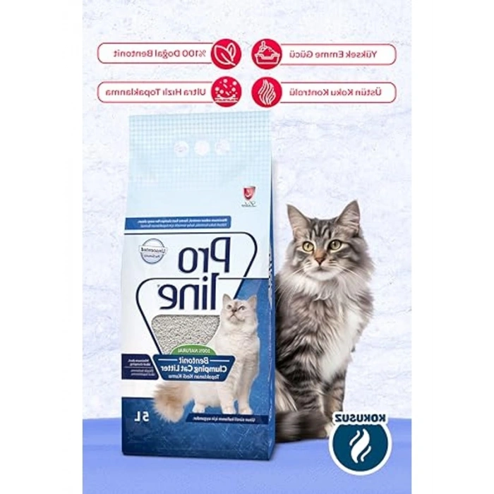 5 Lt Bentonit Kokusuz Kedi Kumu, Temiz ve Rahat Kullanım