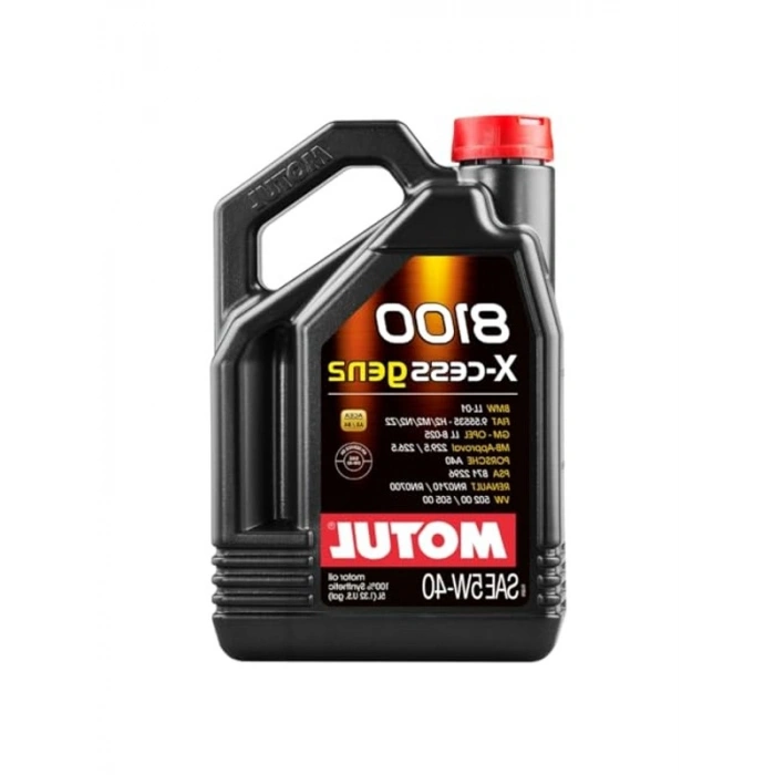 5 lt Motor Yağı, Yüksek Performanslı, 8100 X-Cess Gen2