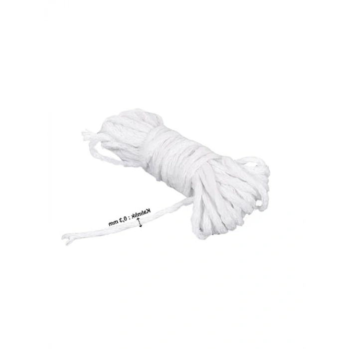 5 Metre Uzunluğunda 3 mm Çapında Kandil Fitili