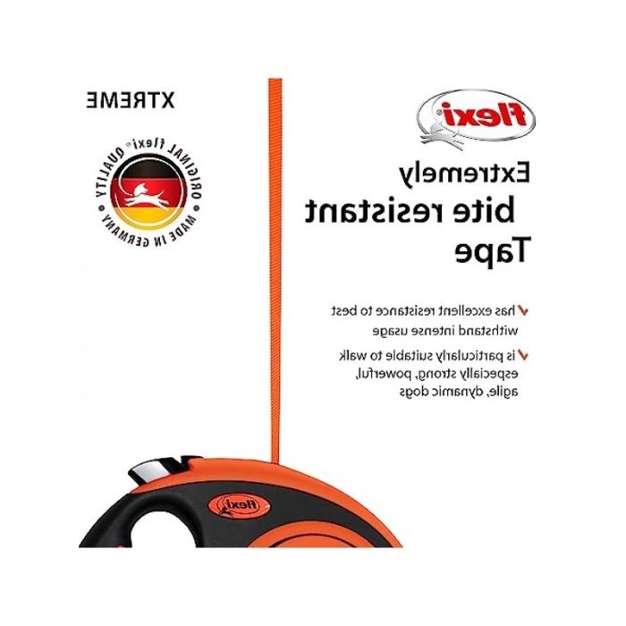 5 metre uzunluğunda şerit tasma, M beden
