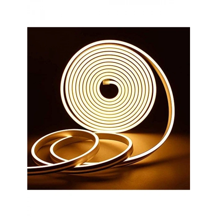 5 Metre Uzunlukta Neon LED Işık, Tak-Çalıştır