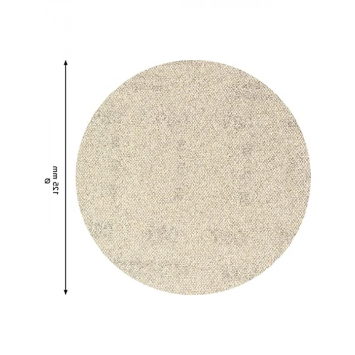 5 Parça Ağ Zımpara Seti, Ø 125 mm, Kum Kalınlığı P80