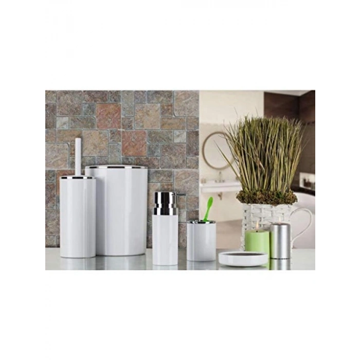 5 Parça Banyo Seti, Beyaz