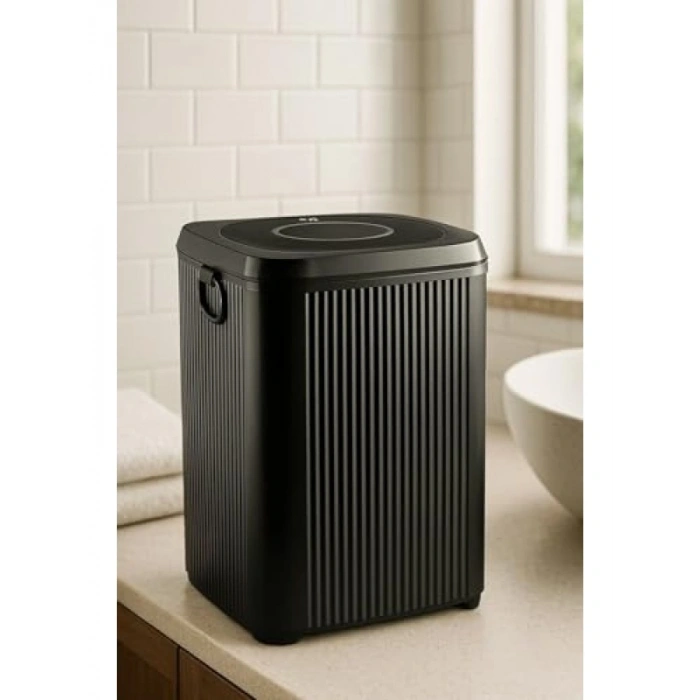 5 Parça Siyah Akrilik Banyo Seti