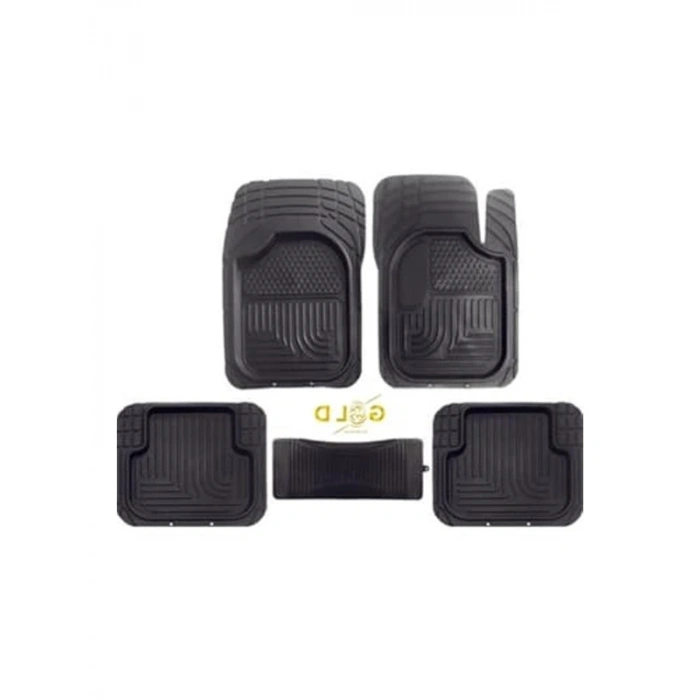 5 Parça Tüm Araçlara Uyumlu 3D Havuzlu Paspas Seti