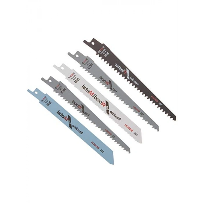 5 Parça Uyumlu Panter Testere Bıçağı Seti, Yeşil